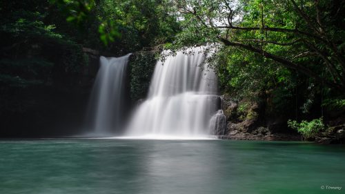 Wasserfall auf Koh Kood, Thailand